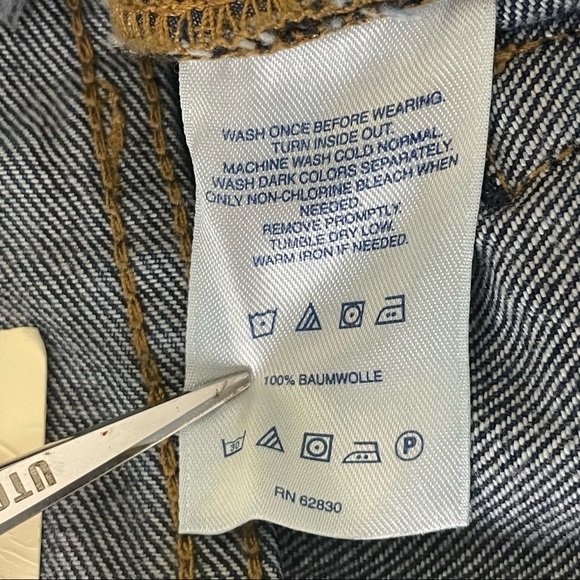 LAND’S END NWT MEN’S COMFORT WAIST TRADITIONAL FIT BLUE JEANS 34 X 30 - Picture 8 of 8